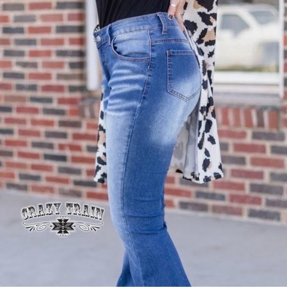 🍁SALE….🍁 Crazy Train Trouser Jeans Size 3 - Picture 3 of 4